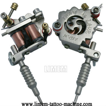 Charms Argent Tone Mini Tattoo Machine Collier pendentif cadeau 45cm (17-3 / 4 &quot;) argent coor